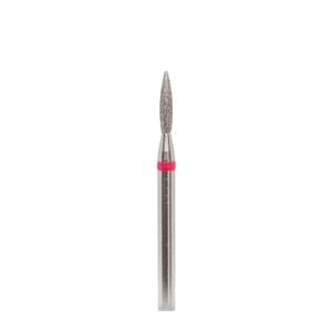 Diamond drill bit "flame" 016 red