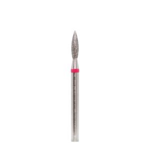 Diamond drill bit "flame" 021 red, 8mm