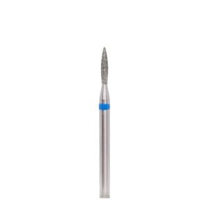 Diamond drill bit "flame" 016 blue