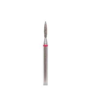 Diamond drill bit "flame" 014 red