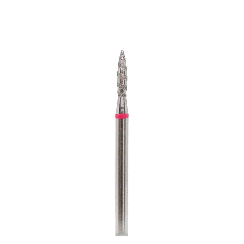 Diamond drill bit "flame "tornado" 018 red