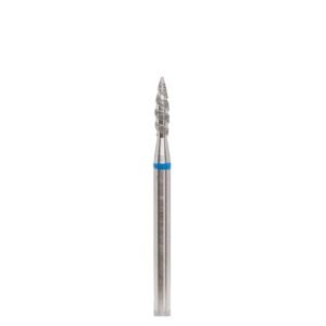 Diamond drill bit "flame "tornado" 021 blue