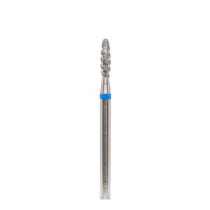 Diamond drill bit "flame “tornado” with safe end" 023 blue