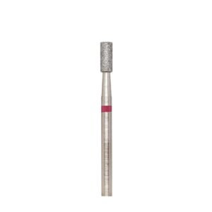 Diamond drill bit "cylinder with sharp end" 025 red