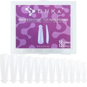DNKa' Top Nail Forms Ballerina, 120 pcs