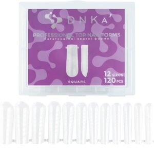 DNKa' Top Nail Forms Square, 120 pcs